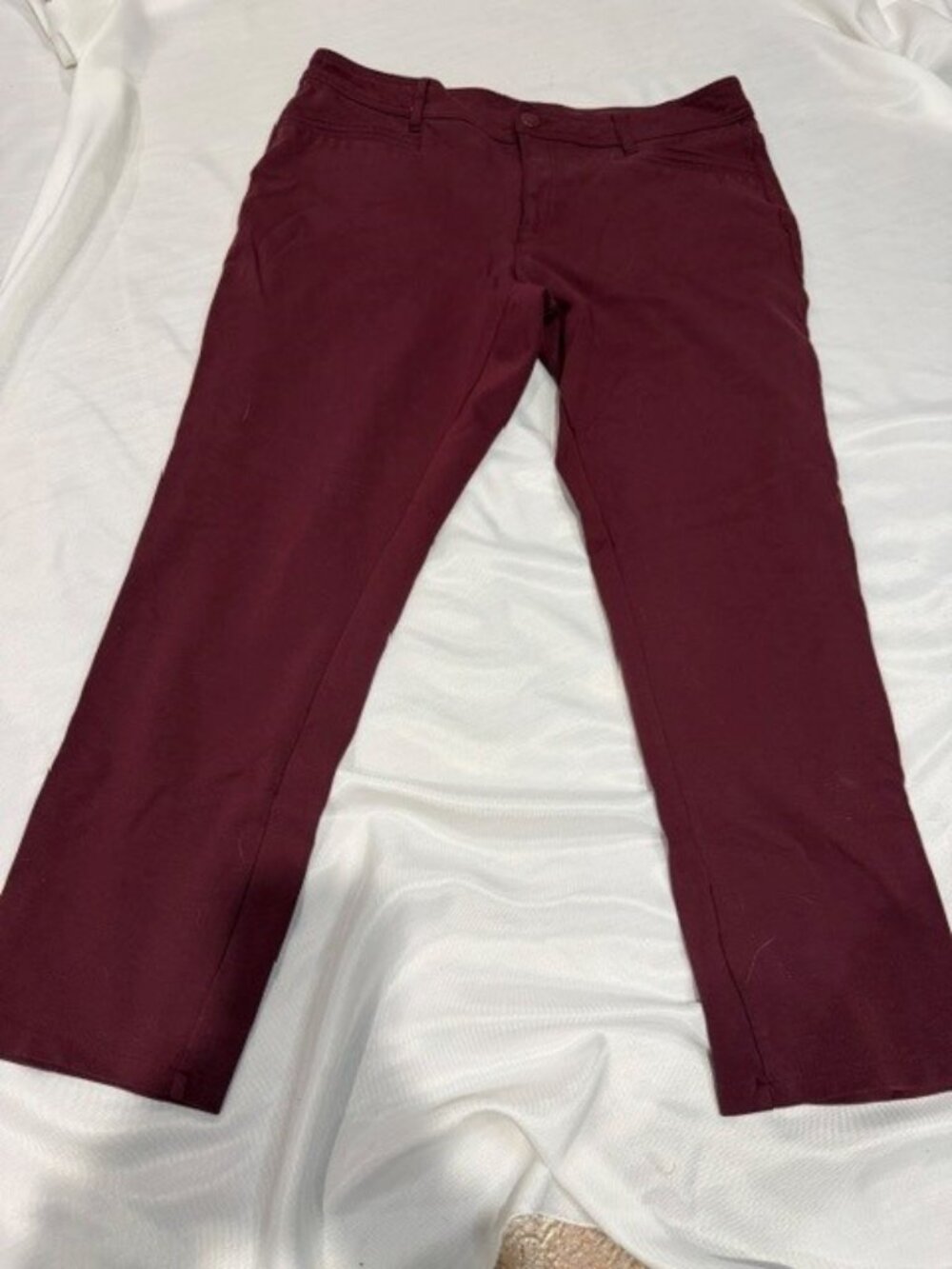 Christopher & Banks Burgandy Dress Pants